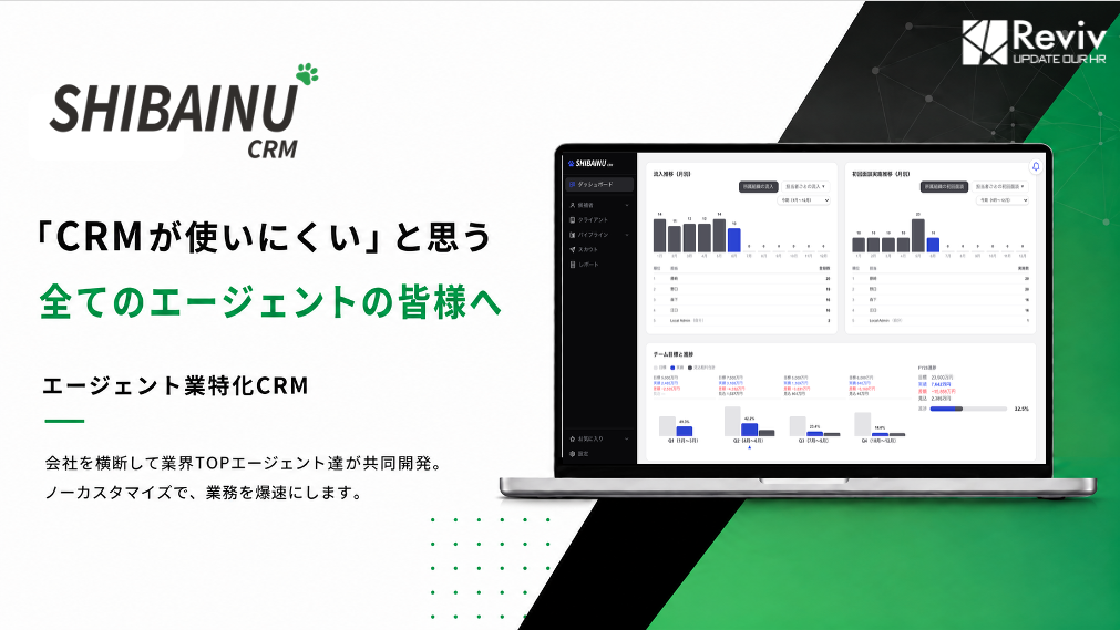 SHIBAINU CRMの資料イメージ